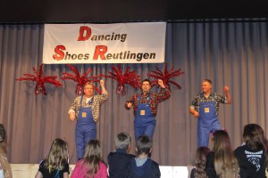 Faschingsball Dancing Shoes-Männerballett